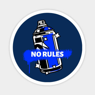 No Rules Magnet